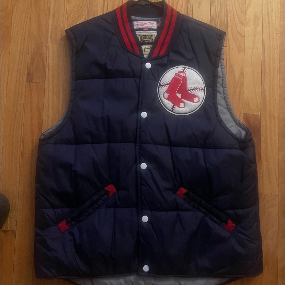 Mitchell and Ness Boston Red Sox vest